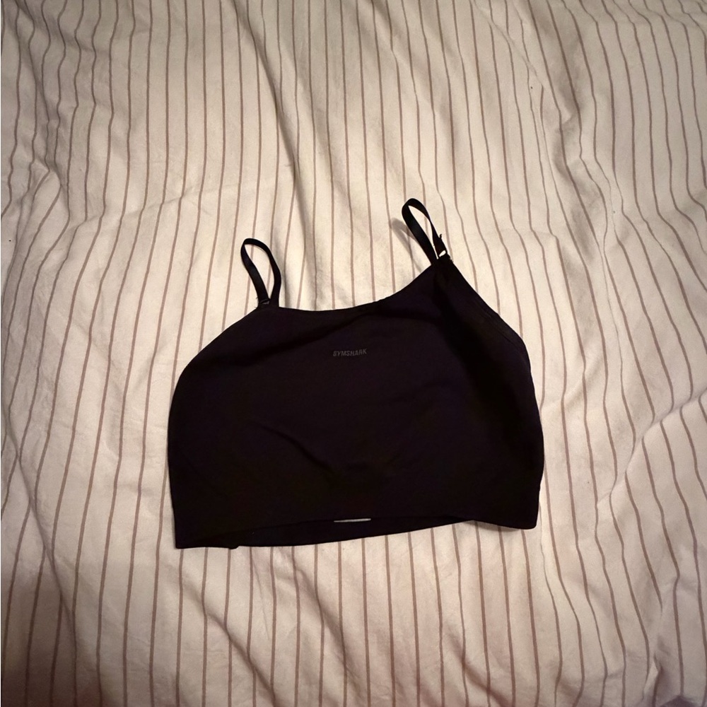 Gymshark Black Sports Top